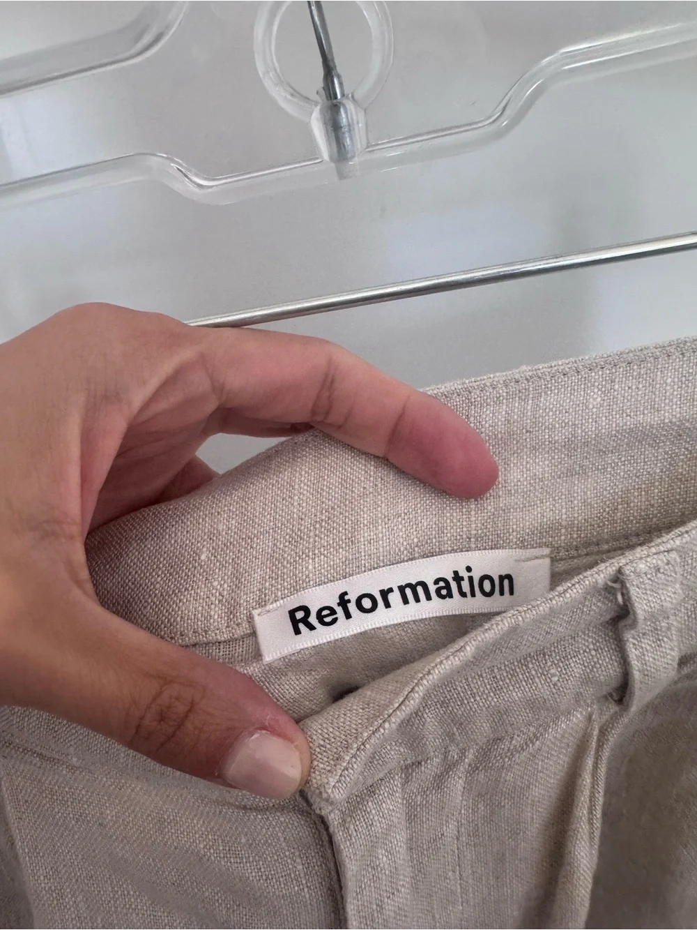 Reformation Petite Linen Pants